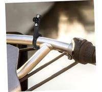 FUNNETOYU Bike Phone Holder with Stable Tripod Stand and O Shaped Clamp Adjustable Angle Cell Phone Handlebar Mount for Secure Bicycles and Motorcycles Filming and Navigation