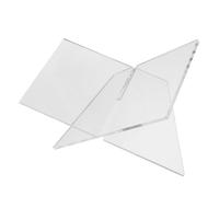 FUNNETOYU Book Resistant Reinforced for Display Stand and Structure Acrylic Or with Sturdy Scratch at Open Book Stand Suitable Magazine and Family Photo Album Home Or Commercial