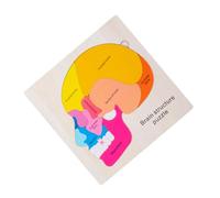 FUNNETOYU Brain Structure Puzzle for Wooden Multi Brain Model Educational Game to Develop Shape Recognition Motor Skills and Memory for Boys
