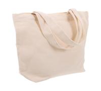 FUNNETOYU Canvas Tote Bags Canvas Shopper for Women 10pcs Lightweight Sturdy Work Tote Bag with Comfortable Portability Modern Simple Style for Commuting and Everyday Work