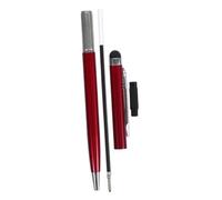 FUNNETOYU Capacitive Touch Screen Stylus Pen Ballpoint Pen Dark Red Smooth Silicone Tip for Smartphones Tablets Accurate Navigation Writing