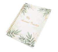 FUNNETOYU Checkbook Register Book Financial Ledger for Personal and Business Use Comprehensive Check Tracking Notebook with Detailed Transaction Records Efficient Money Management Account
