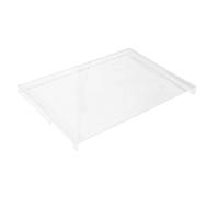 FUNNETOYU Clear Acrylic Keyboard Cover for Laptop Ultra Thin Dust and Spill Resistant with Convenient Cable Outlet for Enhanced Connectivity Fits Pro and More