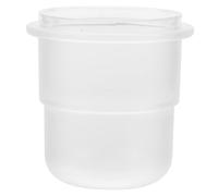FUNNETOYU Coffee Dosing Cup Semi-Transparent Resin Powder Filler with Anti-Scatter Design for Espresso Machines Compatible with Single Double Valve Coffee Pots