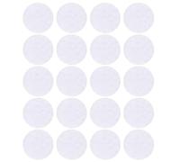 FUNNETOYU Cotton Filters Replacement Pads White round 2 Pack 200pcs Disposable Cotton Core Facial Vacuum Beauty Accessory 11x1mm Size for Home Use