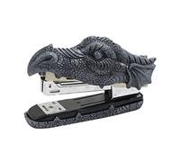 FUNNETOYU Creative Dragon Modeling Resin Stapler Unique Mini Stapling Tool for Office Home School Use Practical and Portable Book Binding Craft Decor