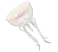 FUNNETOYU Creative Octopus Shape Cocktail Glass Glass Goblet for Bar Parties and Cold Drinks Unique Jellyfish Design Stylish Wine Cup