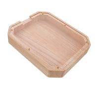 FUNNETOYU Creative Wooden Piggy Bank for Unbreakable Clear Coin Money Box Home Decoration Festive Desktop Storage Encourages Savings and Habits