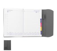 FUNNETOYU Daily Planner Calendar Organizer with One Page Per Day Premium Binding Agenda Book for Office School and Personal Use Compact Diary Notebook with Bleed-resistant Paper