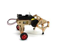 FUNNETOYU DIY Assembly Robot Kit for Educational Scientific Experiment Set Safe Smooth Surface Material Stem to Cultivate Practical and Thinking Skills for Boys