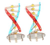 FUNNETOYU DIY Dna Model Kit Double Helix Structure for Science Experiments Stem Learning Biology Classroom Educational Science for Teachers and Students