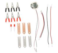 FUNNETOYU DIY Educational Fruit Battery Science Experiment Kit for Students Creative Potato Clock Stem Project for Home and School Learning Fun Science to Explore Electricity Principles