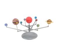 FUNNETOYU DIY Educational Planetary Model Solar System Kit for Independent Rotating Planets Stem Science Enhancing Hand Eye Coordination and Intellectual Development