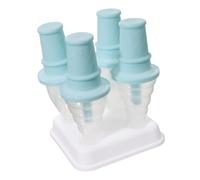 FUNNETOYU DIY Popsicle Maker Ice Lolly Molds with Premium PP Material Reusable Ice Cream Moulds for Homemade Treats at Home Office Mint Green