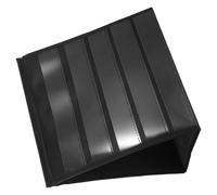 FUNNETOYU Double-sided Tabletop Pocket Chart Stand with Spacious Pockets Triangular Stable Base Greeting Cards Display Holder for Classroom Office Business Cards Stickers Art Prints