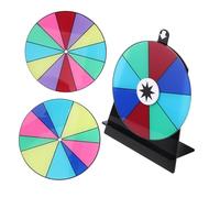 FUNNETOYU Dry Erase Prize Wheel with Blank Slots Spinning Wheel for Raffles Events and Interactive Games Game