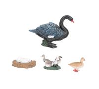 FUNNETOYU Educational Plastic Swan Growth Model for Cartoon Goose Figurines Ocean Animal for Boys and Montessori-inspired Science Learning Gift