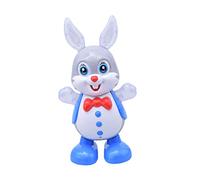 FUNNETOYU Electric Cartoon Rabbit with Music and Dancing Function High Definition Sound Quality Present Interactive Singing Doll for Birthday and Early Education