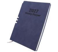 FUNNETOYU English Pages for Notebook 2027 with Daily Format A5 Planner Note 152 and Taking Suitable Fountain Pens Rollerballs for Meetings