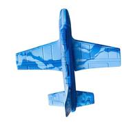 FUNNETOYU EVA Throwing Aircraft Model Lightweight Hand-powered Glider Plane for Random Color Airplane Model for Outdoor Play and Skill Development Random Color