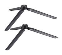 FUNNETOYU Folding Tabletop Tripod Fill Light Tripod for Photography, Foldable ABS Desktop Stand 1/4" Screw, Universal Smartphone Camera Mount