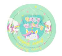 FUNNETOYU Folding Unicorn Pinata Creative Sugar Filled Festival Party Pendant for Fun for Birthday Celebrations Lightweight Portable Party Prop