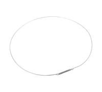 FUNNETOYU Front-Loading Washing Machine Door Seal Spring Clamp, Stainless Steel Metal, 34Cm Diameter, Reliable Seal Replacement Part for Home Washer Repair