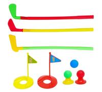 FUNNETOYU Golf Set Educational Outdoor Sports Clubs for Realistic Early Learning Golf Game Enhancing Observation Imagination Patience Development