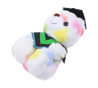 FUNNETOYU Graduation Plush Bear Soft and Comfortable Cartoon Doctoral Hat Stuffed for Student Award and Home Decor Plush Material Enhancing Celebration Atmosphere Graduation Gift