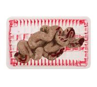 FUNNETOYU Halloween Organ Lunch Box Prop Creepy Small Intestine Toy for Pranks and Haunted House Decor Realistic Horror for Halloween Parties and Escape Rooms