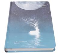 FUNNETOYU Hardcover Notebook A5 Illustration Journal Notebook Paper Thick Pages No Bleeding through Smooth Writing for Writing and Outdoor Notes