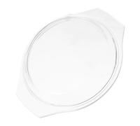 FUNNETOYU Heat Resistant Glass Microwave Splatter Cover Steamer Lid for Ceramic Bowls Dishwasher Safe Splash Guard for Plates Dishes and Vegetable Steaming
