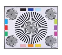 FUNNETOYU High-resolution Camera Focus Chart Color Calibration Tool Lens Focus Adjustment Paper for Cctv Monitor Testing Professional Image Quality Assessment