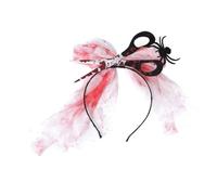 FUNNETOYU Horror Headband Prop Halloween Party Decor Realistic Demon Headband for Cosplay Haunted House