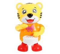 FUNNETOYU Interactive Musical for Boy Girl Months Voice Controlled Learning Figurine with Drum and Singing Safe Crawling Animal for Play and Early Development