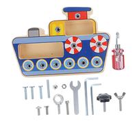 FUNNETOYU Interactive Wooden Screw Nut for Educational Sensory Plaything Enhancing Problem-solving Creative Thinking and Fine Motor Skills for Boys and Learning and Exploration