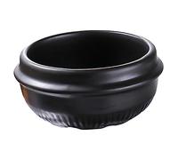 FUNNETOYU Korean Stone Ceramic Pot Stewing Casserole for Home Stove Cooking Soup Rice Noodles Braised Dishes with Heat Efficient Bottom and Smooth Easy Clean Surface