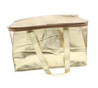 FUNNETOYU Large Capacity Insulated Food Bag Portable Thermal Carrying Bag for Seafood Cake Pizza Takeout Thick Wear Resistant Material with Design for Grocery and Food Storage