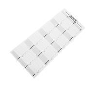 FUNNETOYU Large Dry Erase Monthly Wall Calendar Undated Laminated Whiteboard for Yearly Planning Oil-resistant Reusable Schedule Organizer for Home Office Classroom