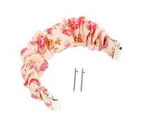 FUNNETOYU Leopard Print Scrunchie Strap Smart Watch Strap Fabric Fashion Watchband for Watch Active