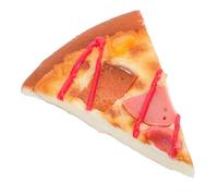 FUNNETOYU Lifelike Fake Pizza Slice Model Simulation Food Prop for Table Decor Photography and Role Playing Games Quirky Faux Food for Restaurants Cafes and Home Kitchens
