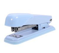FUNNETOYU Metal Stapler Sky Blue Small Office Desk Stapler Multi Function with All Metal Construction Comfortable Grip for Binding Papers at School Home Travel and Workplace