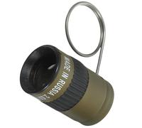 FUNNETOYU Miniature Monocular Mini Telescope Camping Accessory Lightweight Metal Plastic Composite Full Achromatic Optical Lens Rotating Focus Built-in Finger Ring Easy to Carry for Outdoor