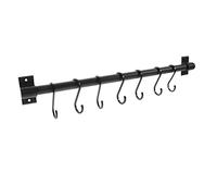 FUNNETOYU Movable Hook Kitchenware Rack Punch Versatile Utensil Holder for Efficient Space Saving Suitable for Various Wall Types for Hanging Cooking Utensils Cups More