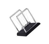 FUNNETOYU Newton's Cradle Large Desktop Decoration Energy Conservation Educational Physics Model for Learning and Dynamics Experiment Tool