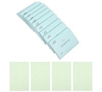 FUNNETOYU Oil Absorbing Sheets for T-Zone the Nose for Face and Skin Blotting Paper Double Sided 10 Boxes Ultra Thin Green Paper Facial Oil Control Tissue Suitable for Men