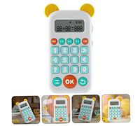 FUNNETOYU Oral Arithmetic Training Machine Educational Calculator for Ages Safe Smooth Edges Math Learning Game for Addition Subtraction Multiplication and Division Practice