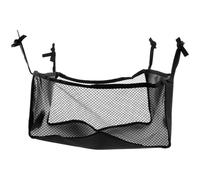 FUNNETOYU Oxford Wheelchair Under Seat Storage Bag with Side Mesh Pouch Lightweight Organizer for Walker Accessories and Essentials Portable Seat Bag for Elderly and Rollator Users