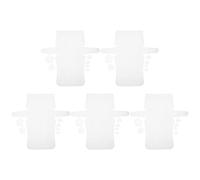 FUNNETOYU Plastic Mesh Canvas Sheets 5pcs Thin White Plastic Mesh Material Suitable for Handbag Making and Embroidery Crafting On-The-Go Use