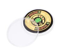 FUNNETOYU Poker Card Protectors Design Luck Coin Collectibles for Poker Games Unique Texture Material Card Guards Poker and Accessories